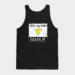 Main Squeeze Lemon Fruit Pun II Tank Top